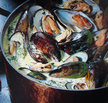 sinisimpukka ruokaohje